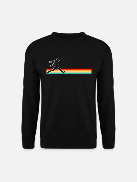 Parkour Retro - Unisex Sweatshirt - black
