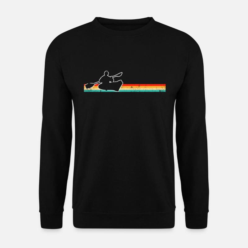 Canoe Retro - Unisex Sweatshirt - black