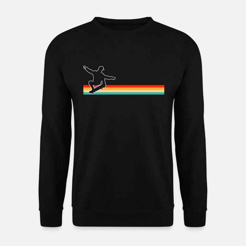 Skating Retro - Unisex Sweatshirt - black