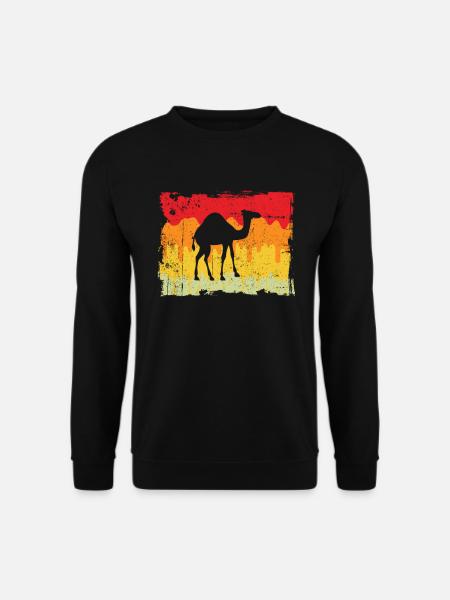 Dromedary Retro - Unisex Sweatshirt - black