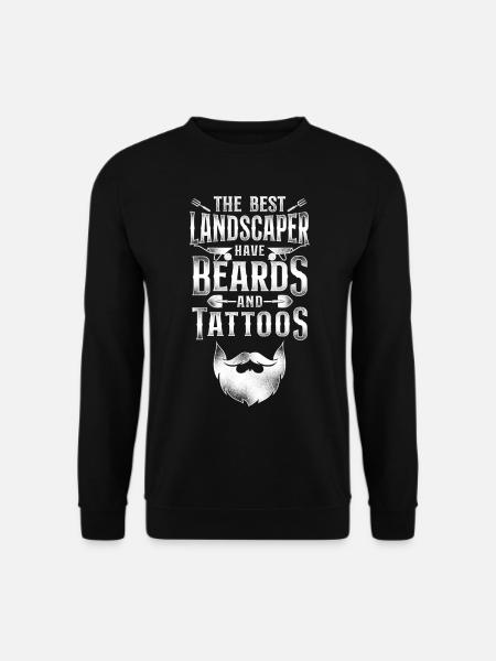 Landscaper Landscaping Landscape - Unisex Sweatshirt - black