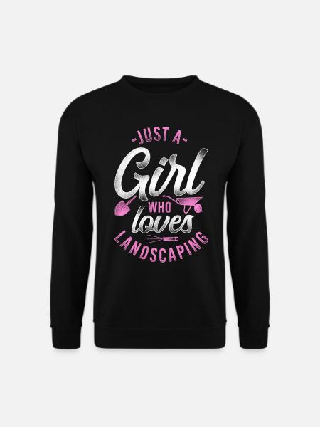 Landscaper Landscaping Landscape - Unisex Sweatshirt - black
