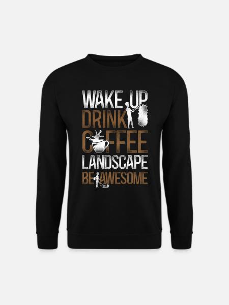 Landscaper Landscaping Landscape - Unisex Sweatshirt - black