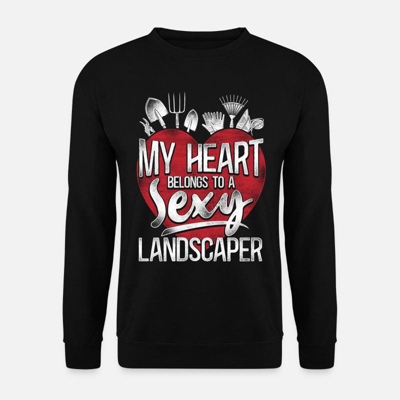 Landscaper Landscaping Landscape - Unisex Sweatshirt - black