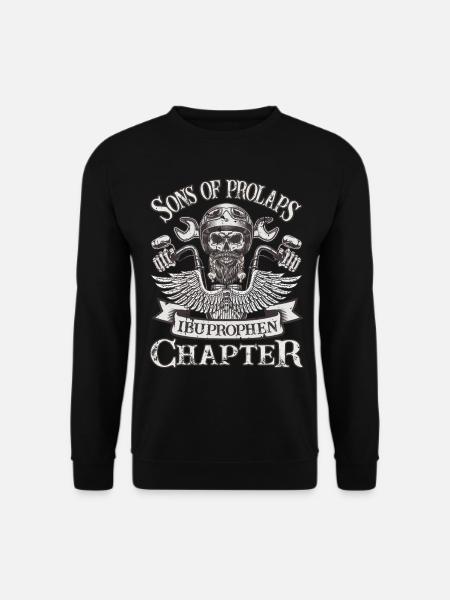 Biker - Sons of Prolaps - Kutte Motorrad - Unisex Pullover - Schwarz