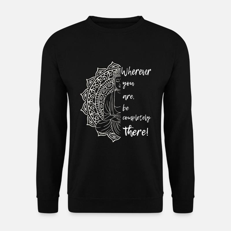 Mandala Yoga - Unisex Sweatshirt - black