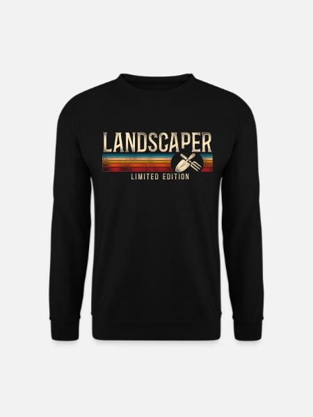 Landscaper Landscaping Landscape - Unisex Sweatshirt - black