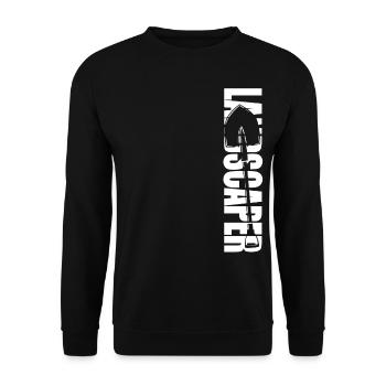 Landscaper Landscaping Landscape - Unisex Sweatshirt - black - Front - Alina (178cm) & Michal (187cm)