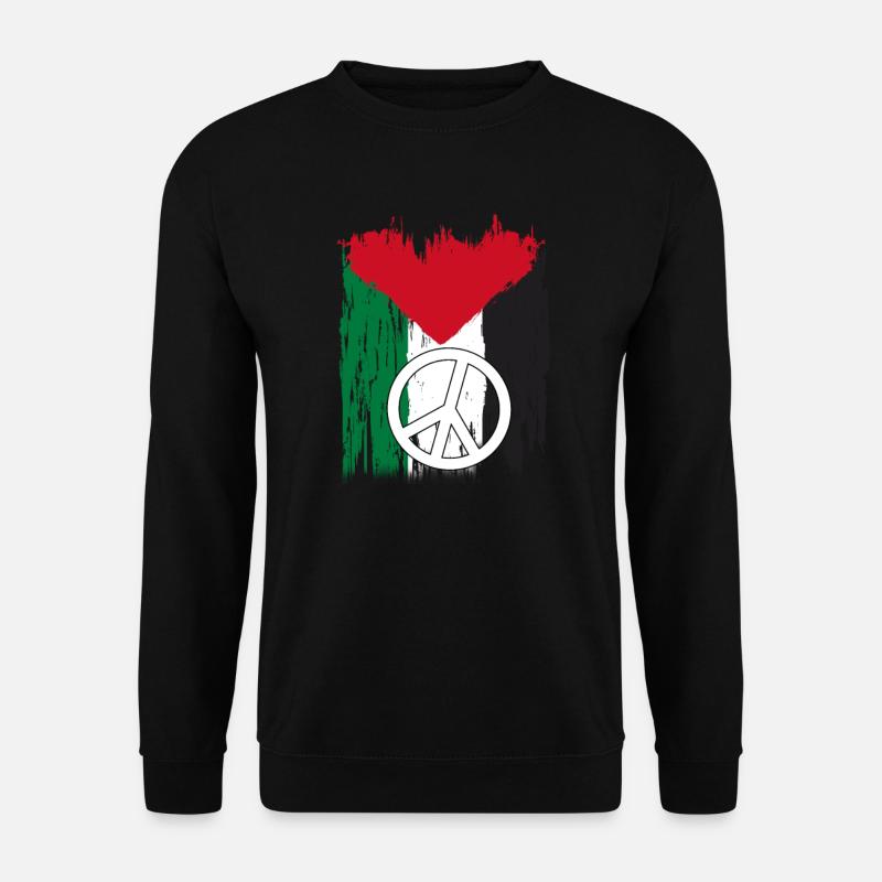 Palästina - Unisex Pullover - Schwarz