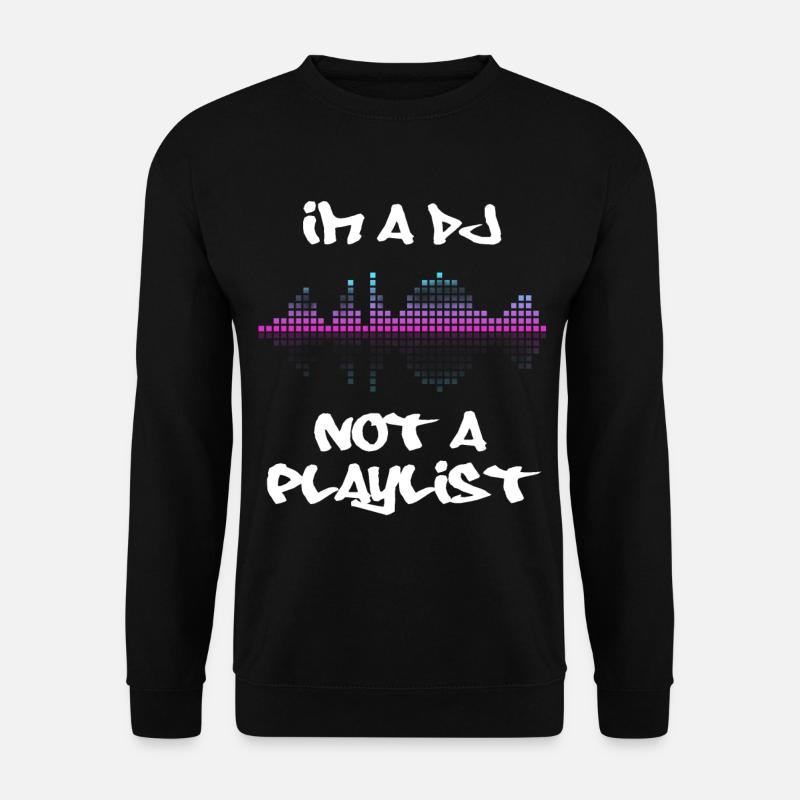 DJ - Unisex Pullover - Schwarz