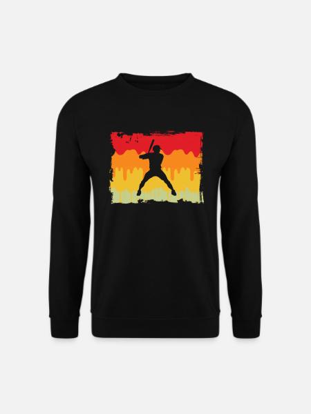 Baseball Retro - Unisex Sweatshirt - black