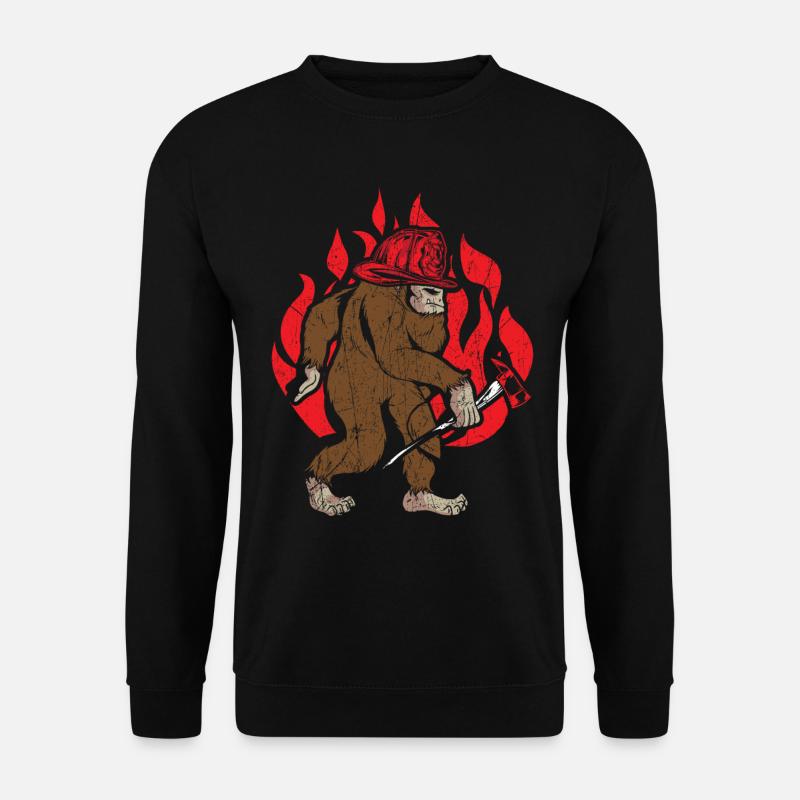 Pompier pompier pompier pompier pompier - Sweat-shirt Unisexe - noir