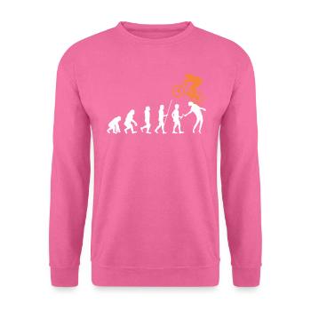 MTB Evolution Bike Free Ride - Unisex Pullover - Pink - Vorne