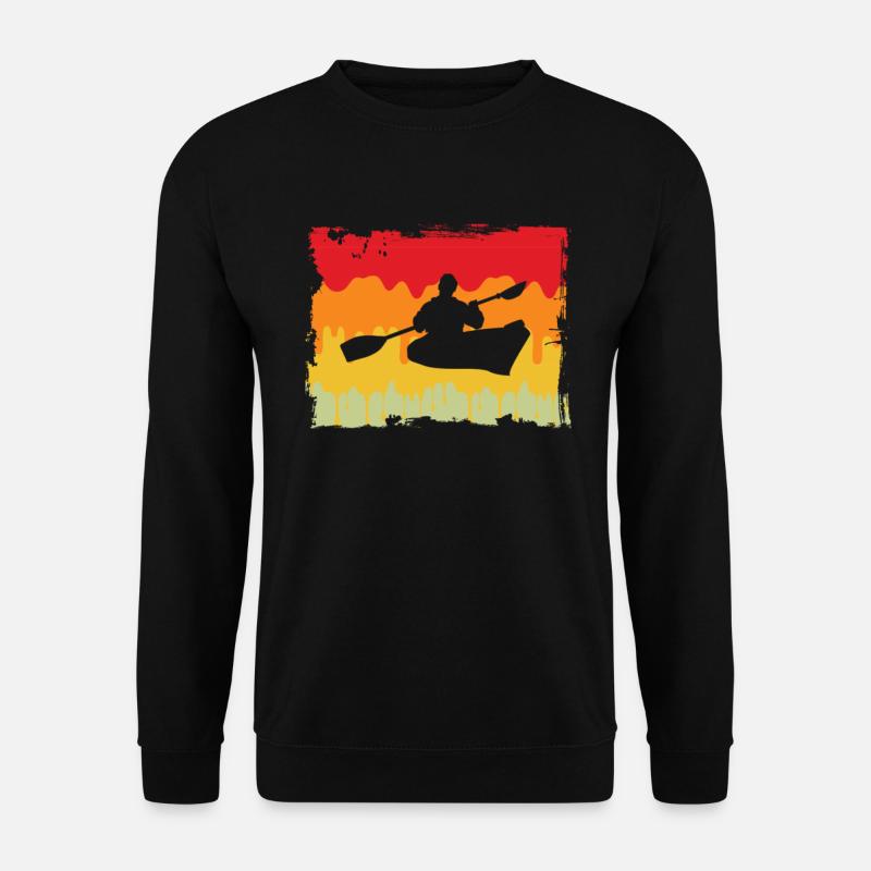 Canoe Retro - Unisex Sweatshirt - black