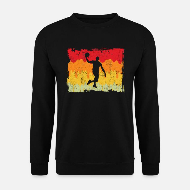 Basketball Retro - Unisex Sweatshirt - black