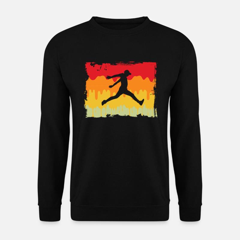 Parkour Retro - Unisex Sweatshirt - black