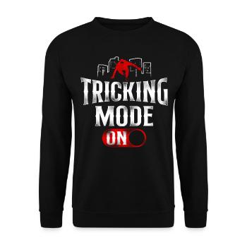 Parkour Free Running Traceur - Sweat-shirt Unisexe - noir - Devant - Alina (178cm) & Michal (187cm)
