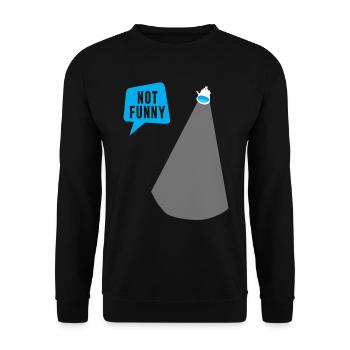 Theater Broadway Musical Stage Performer Schauspi - Unisex Sweatshirt - black - Front - Alina (178cm) & Michal (187cm)