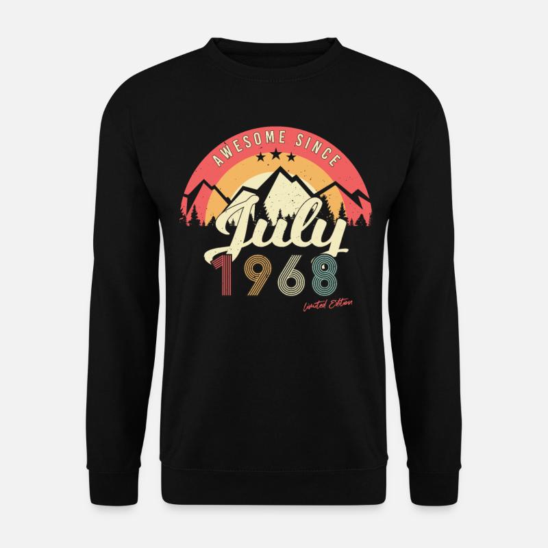 Retro in July 1968 - Unisex Sweatshirt - black