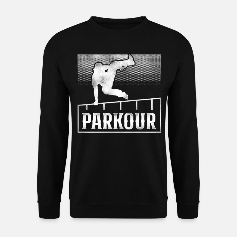 Parkour Free Running Traceur - Unisex Sweatshirt - black