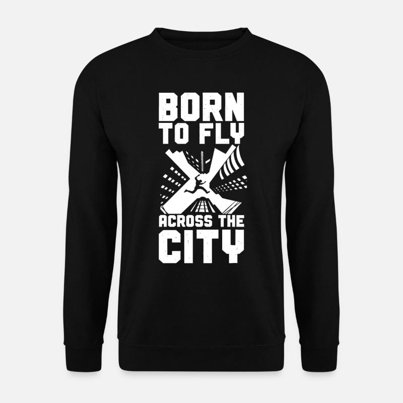 Parkour Free Running Traceur - Unisex Sweatshirt - black