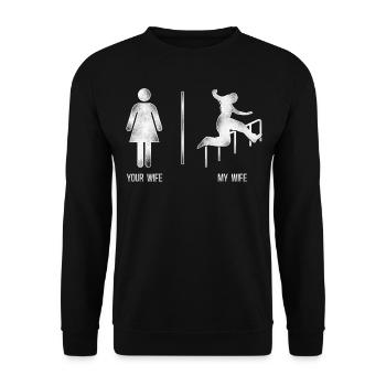 Parkour Free Running Traceur - Sweat-shirt Unisexe - noir - Devant - Alina (178cm) & Michal (187cm)