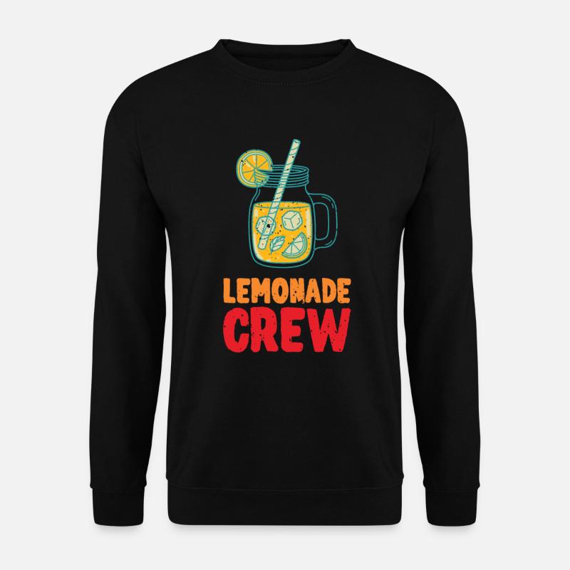 Lemonade Crew Juice Stand - Unisex Pullover - Schwarz