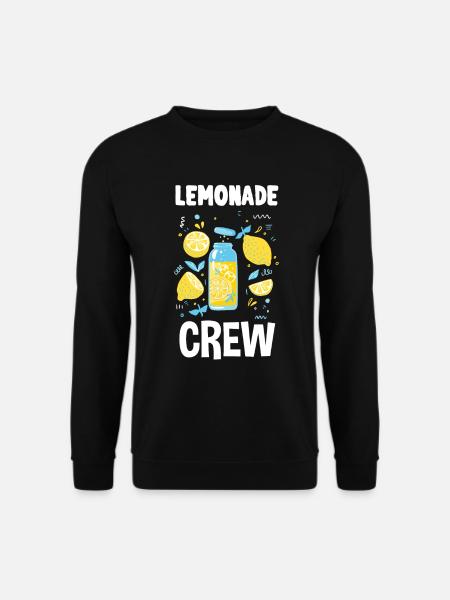 Lemonade Crew Juice Stand - Unisex Sweatshirt - black
