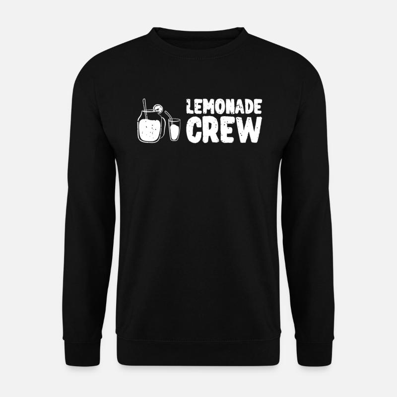 Lemonade Crew Juice Stand - Unisex Pullover - Schwarz