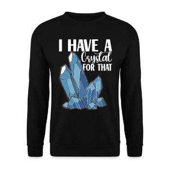 Yoga Yogi Relax - Unisex Sweatshirt - black - Front - Alina (178cm) & Michal (187cm)