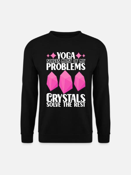 Yoga Yogi Relax - Unisex Sweatshirt - black