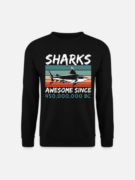 Shark Lovers Marine Biology Marine Animals - Unisex Sweatshirt - black