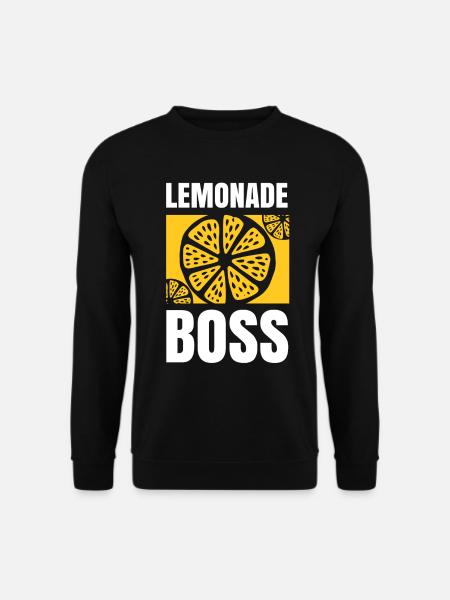 Lemonade Boss Juice Stand - Unisex Sweatshirt - black