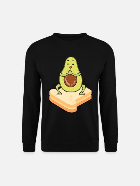 Avocado Toast - Unisex Sweatshirt - black