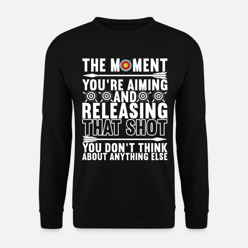 Archery Archer Arrow - Unisex Sweatshirt - black