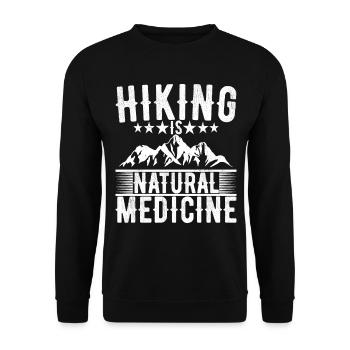 Randonnée Alpinisme Alpinistes - Sweat-shirt Unisexe - noir - Devant - Alina (178cm) & Michal (187cm)