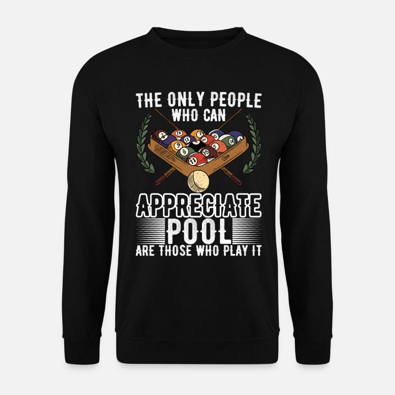 Pool Billiards - Unisex Sweatshirt - black
