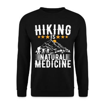 Randonnée Alpinisme Alpinistes - Sweat-shirt Unisexe - noir - Devant - Alina (178cm) & Michal (187cm)