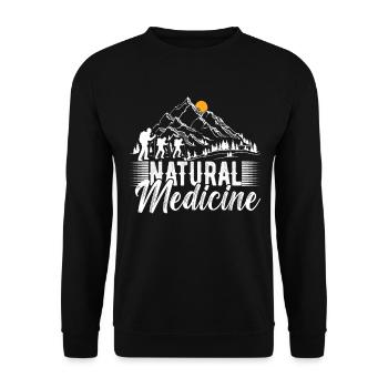 Randonnée Alpinisme Alpinistes - Sweat-shirt Unisexe - noir - Devant - Alina (178cm) & Michal (187cm)