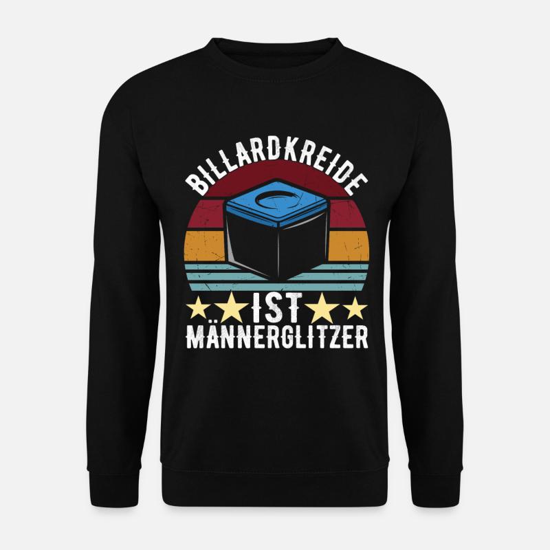 Pool Billard - Unisex Pullover - Schwarz