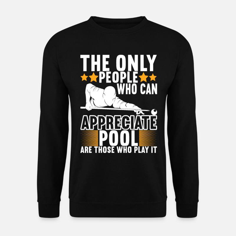 Pool Billiards - Unisex Sweatshirt - black