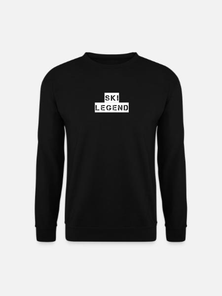 Ski - Ski Legend - Unisex Sweatshirt - black