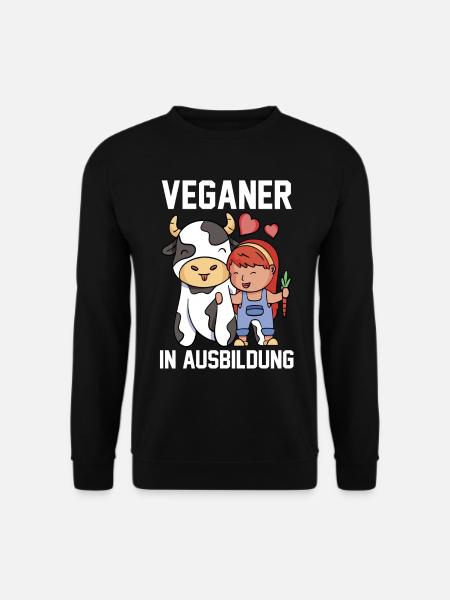 Veganer Vegan - Unisex Pullover - Schwarz