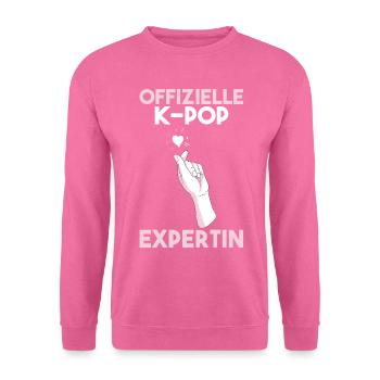 K-pop - Unisex Pullover - Pink - Vorne