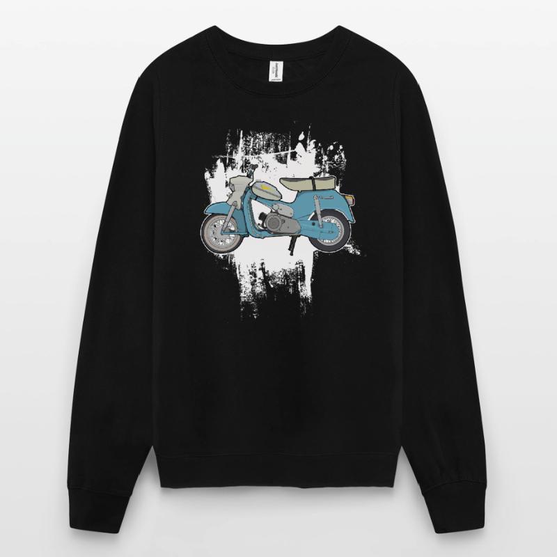 DS50 / Schwalbenfahrer / Ostalgie / Mofa Oldtimer Sweat-shirt Unisexe