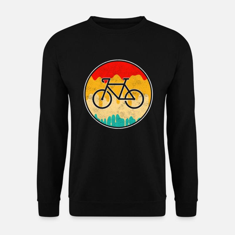 Bicycle Retro - Unisex Sweatshirt - black