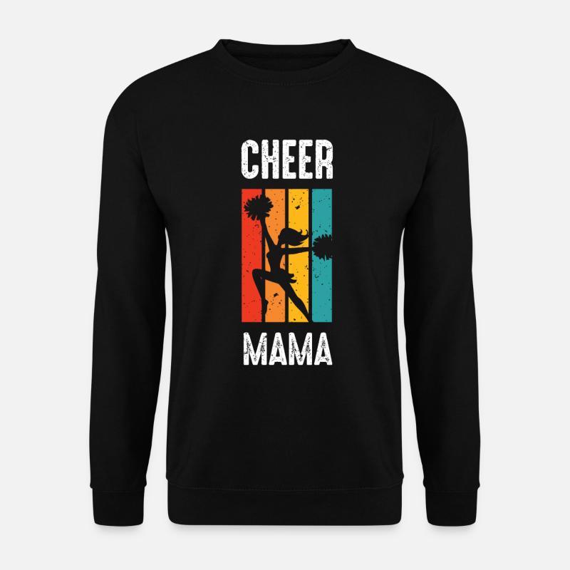 Cheer Mom - Unisex Pullover - Schwarz
