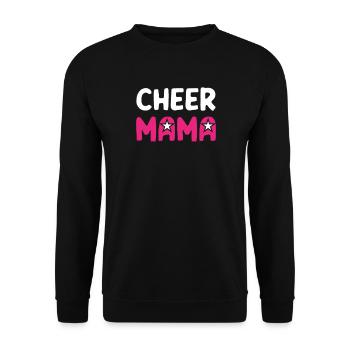 Cheer Mom - Unisex Pullover - Schwarz - Vorne - Alina (178cm) & Michal (187cm)