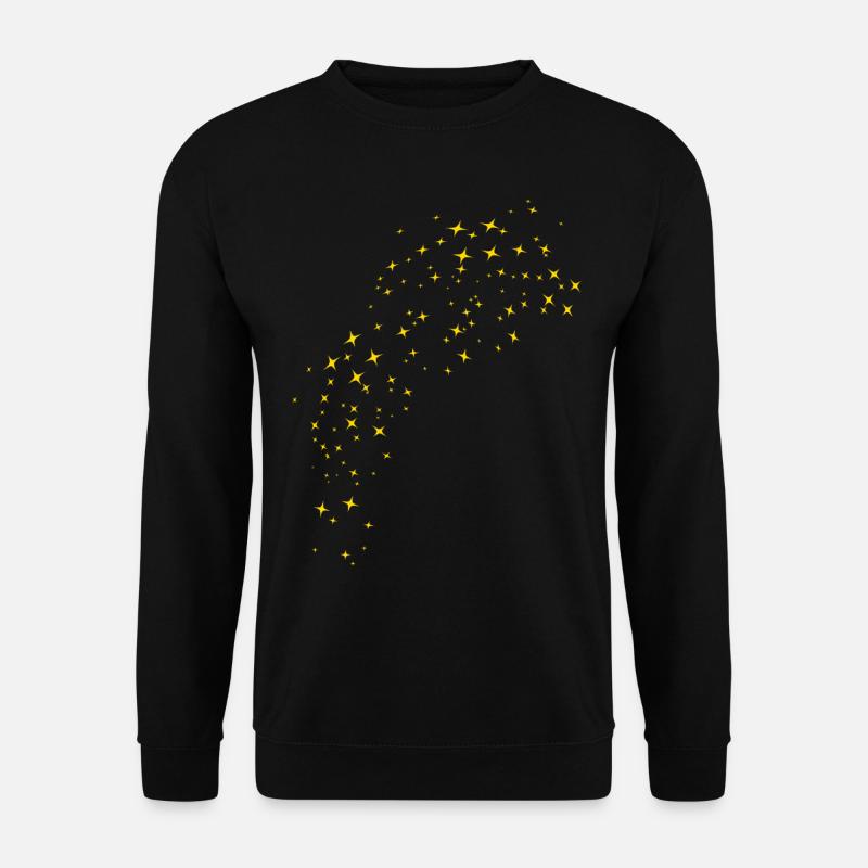 Starry Sky Gold - Unisex Sweatshirt - black