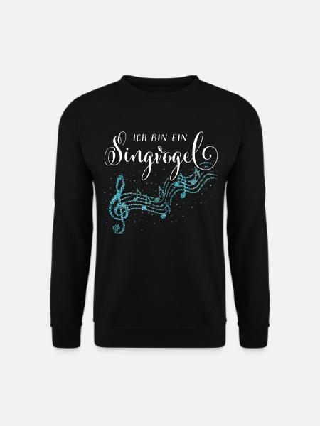Musical Musik Chor Musikverein Singen - Unisex Pullover - Schwarz